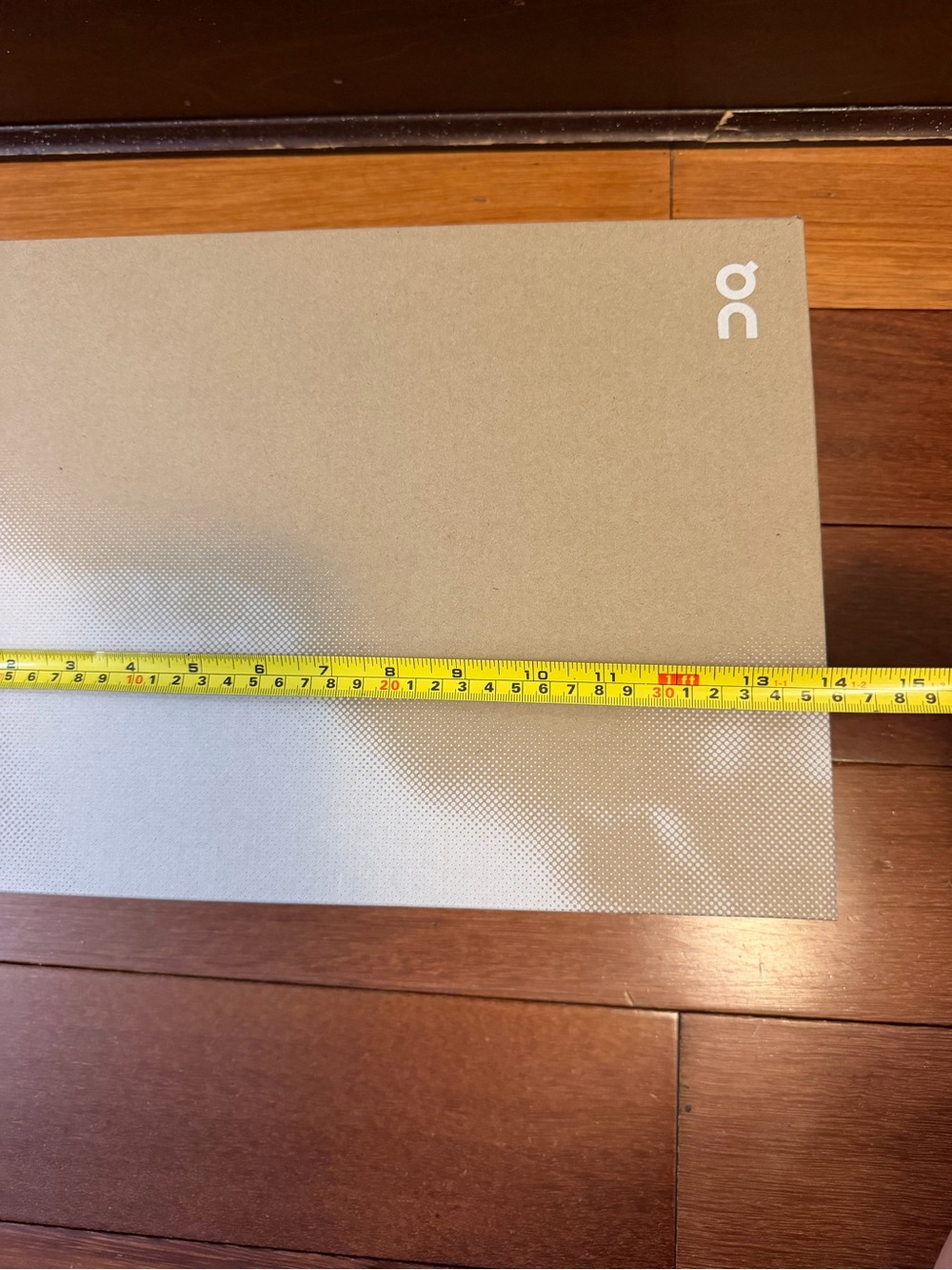 On Running Shoe Box - Taupe/Beige new - Picture 5 of 6